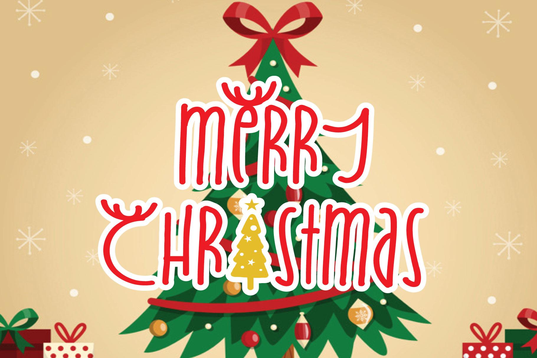 Merry Christmas Font