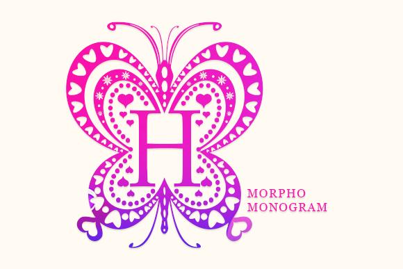 Morpho Monogram Font