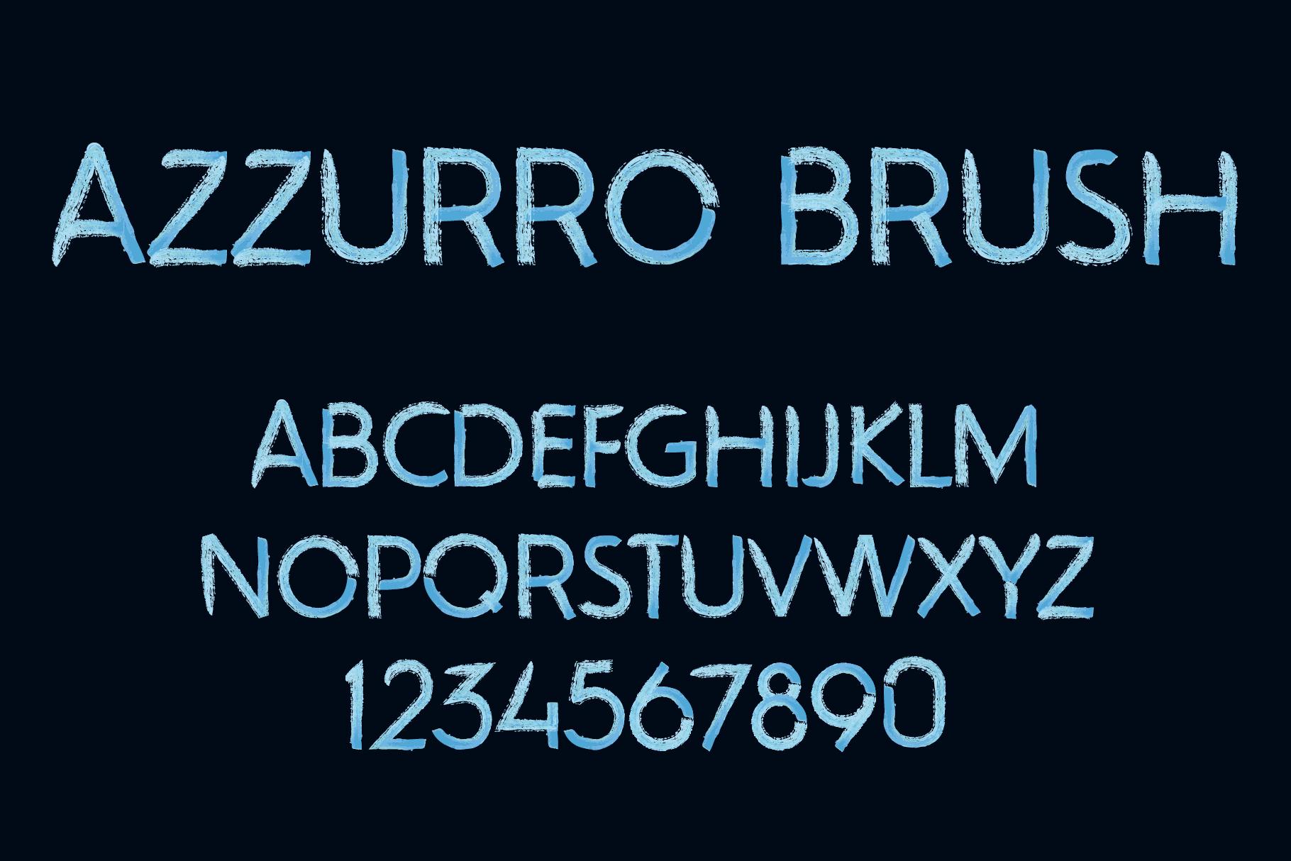 Azzurro   Font