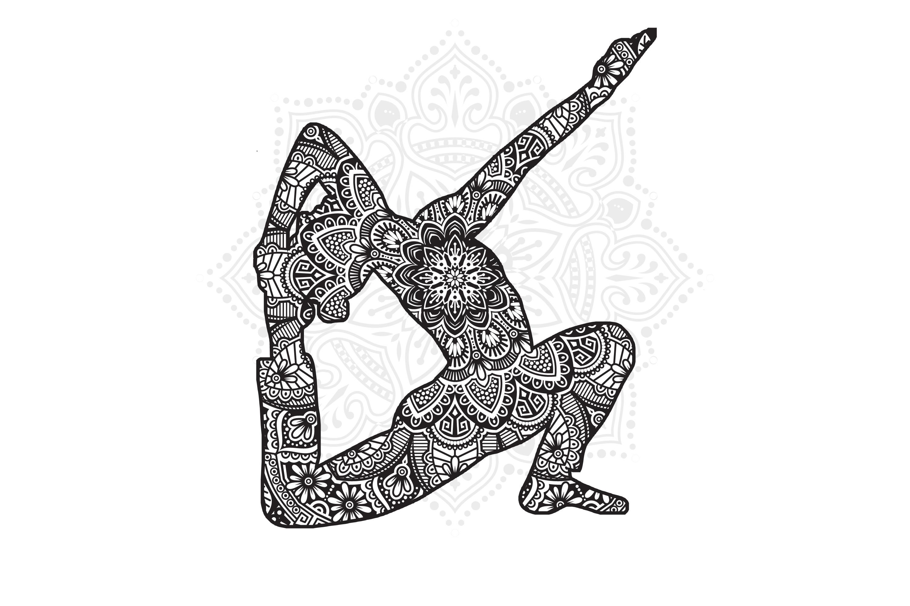 Yoga Coloring Page & Book