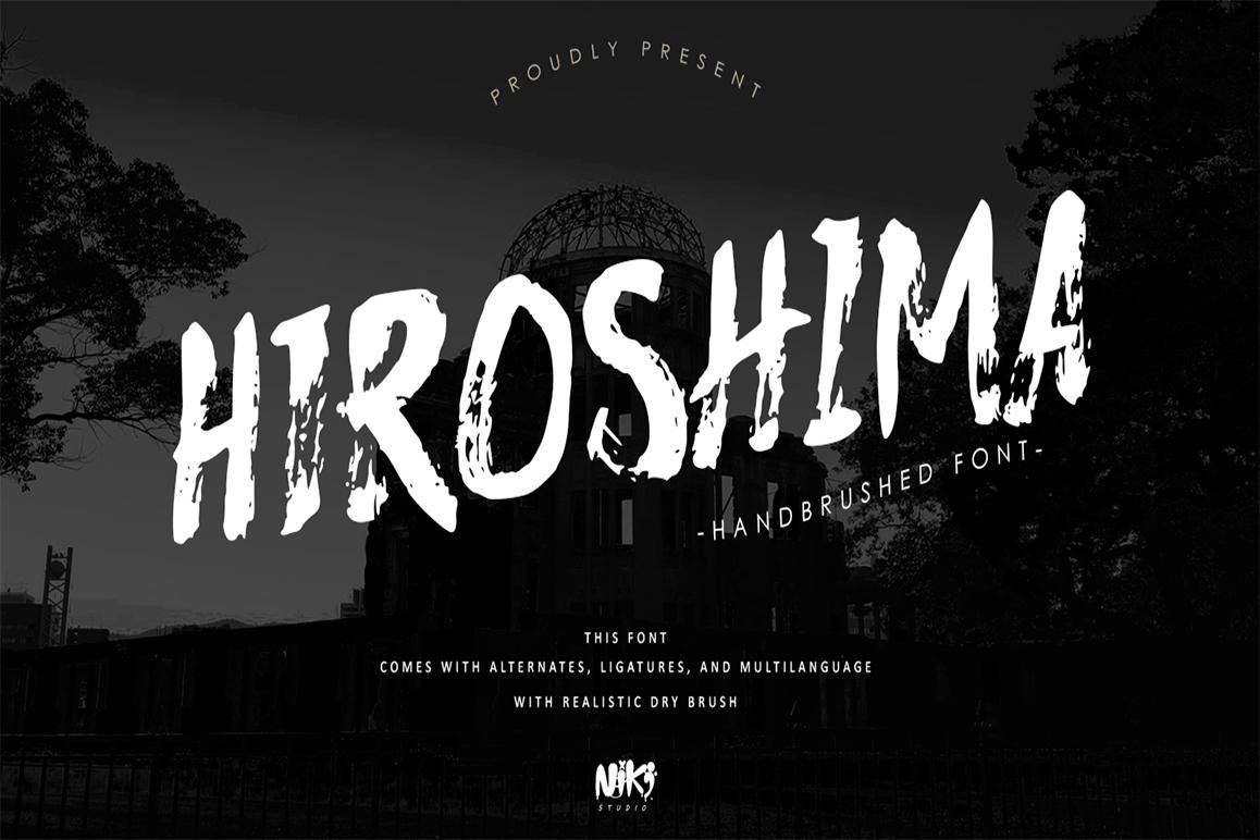Hiroshima Font