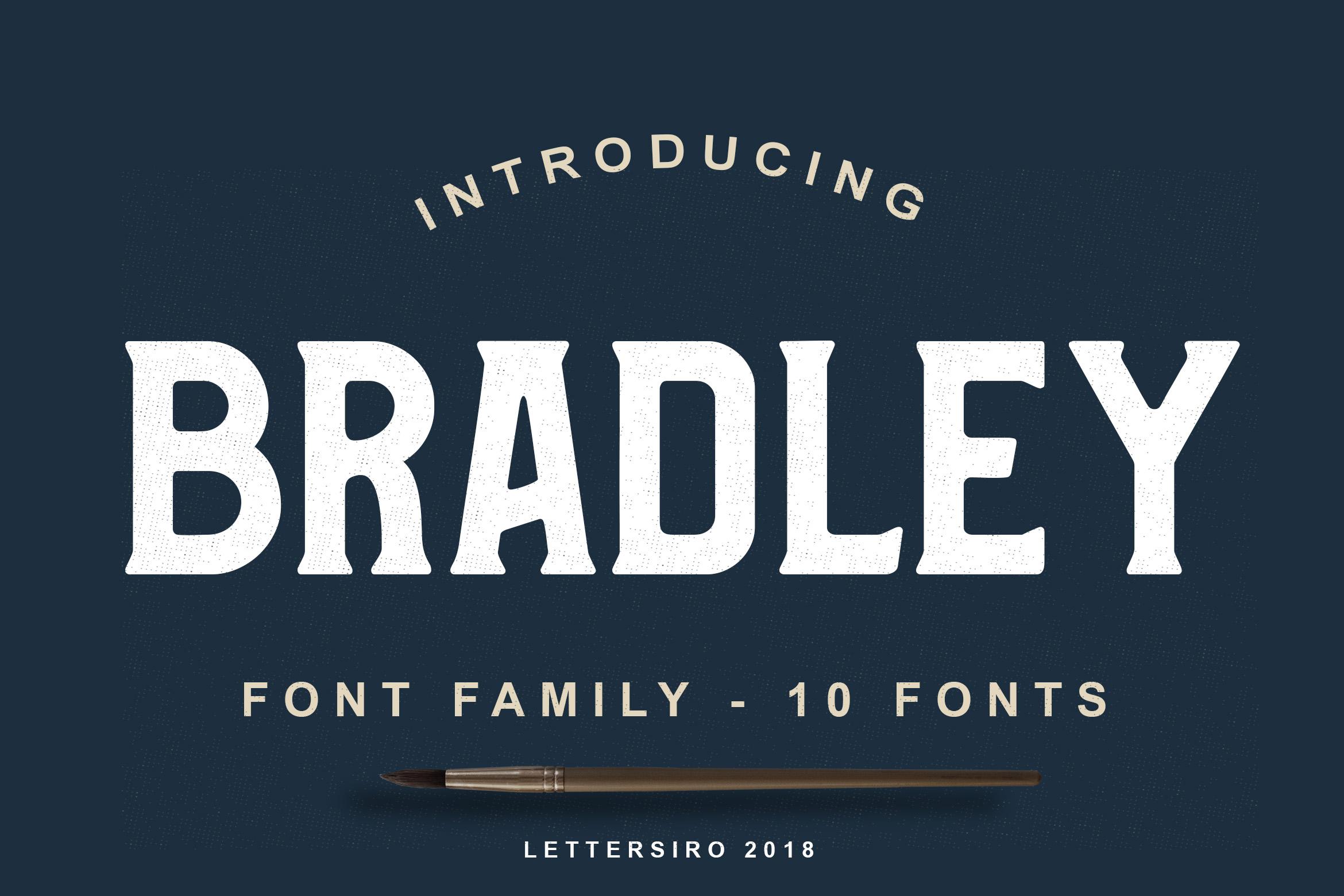 Bradley Family Font