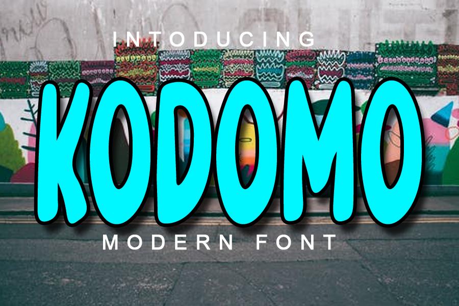 Kodomo Font