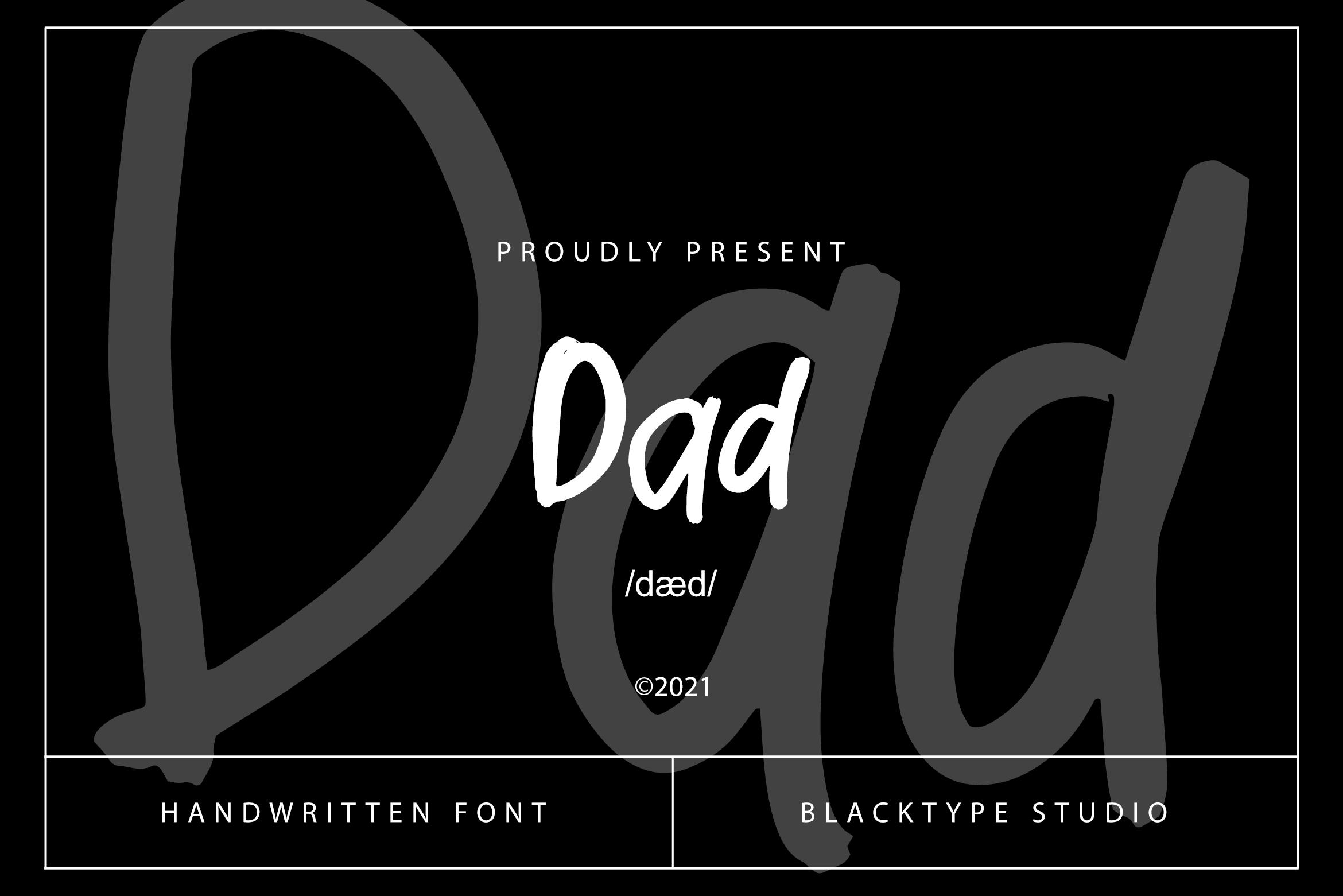 Dad Font
