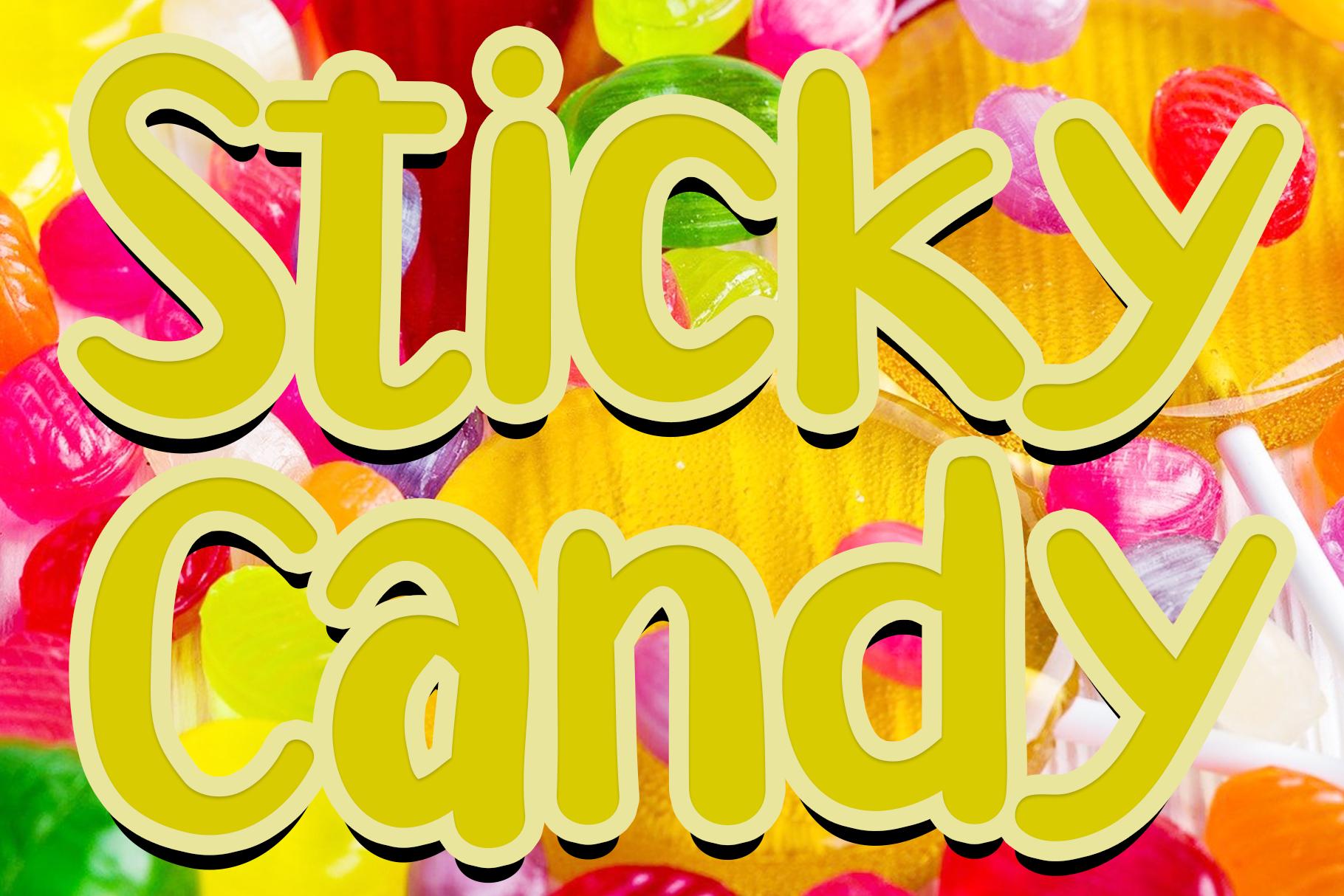 Sticky Candy Font