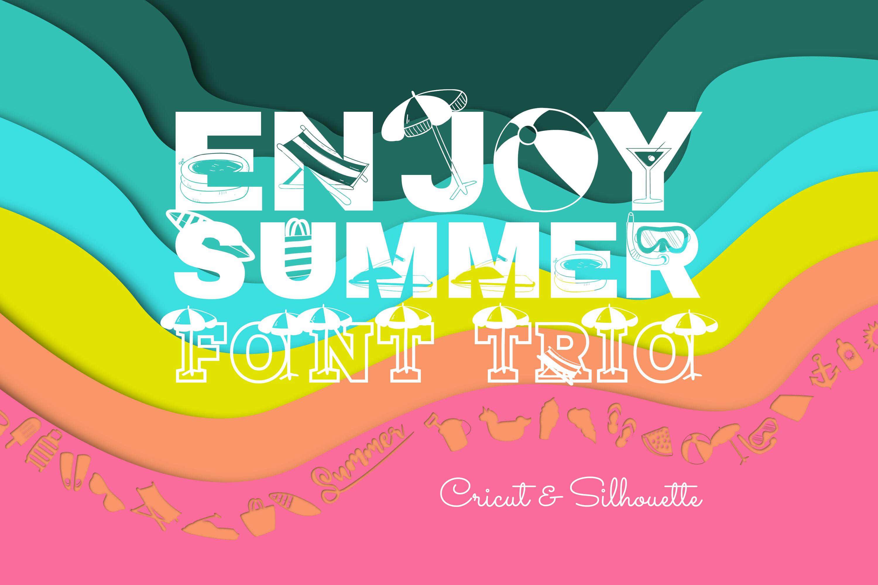 Enjoy Summer Trio Font