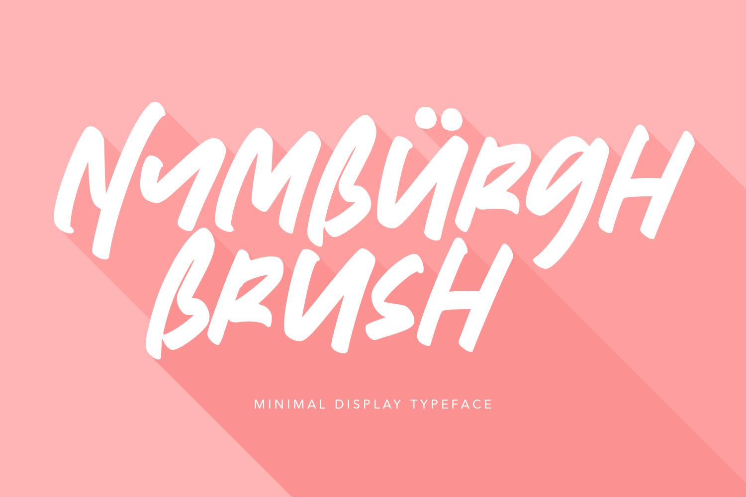 Nymburgh Brush Font