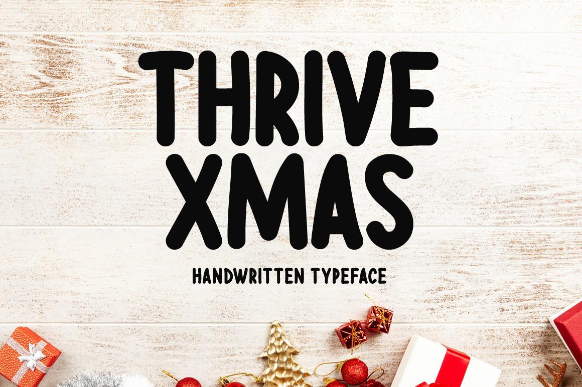 Thrive Xmas Font
