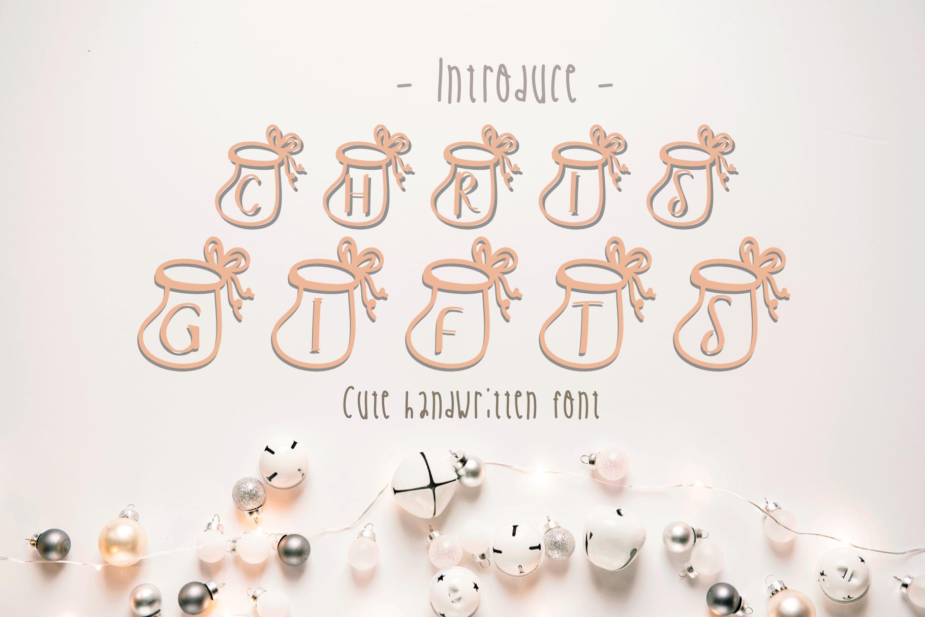 Chris Gifts Font