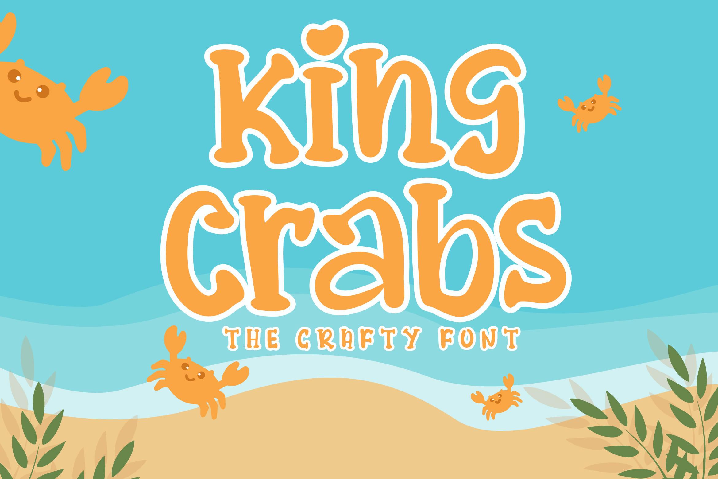King Crabs Font