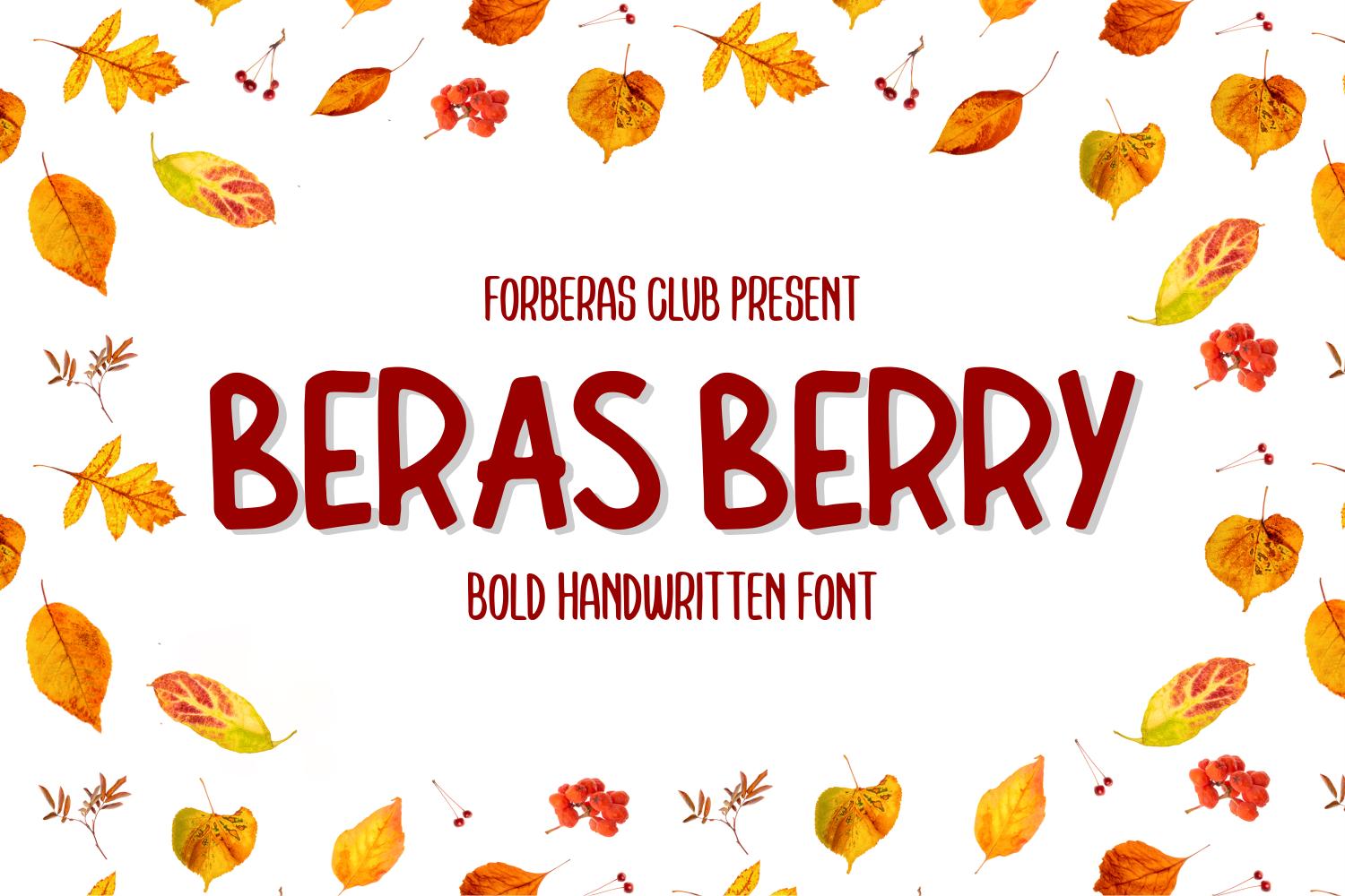 Beras Berry Font