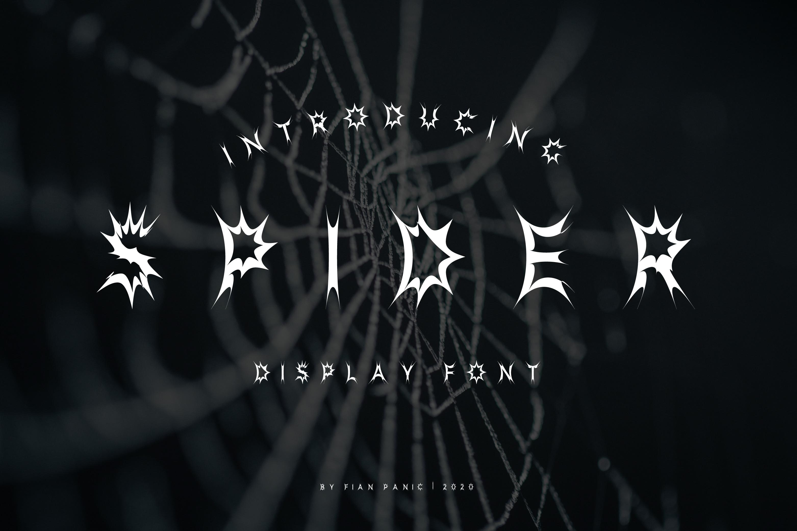 Spider Font