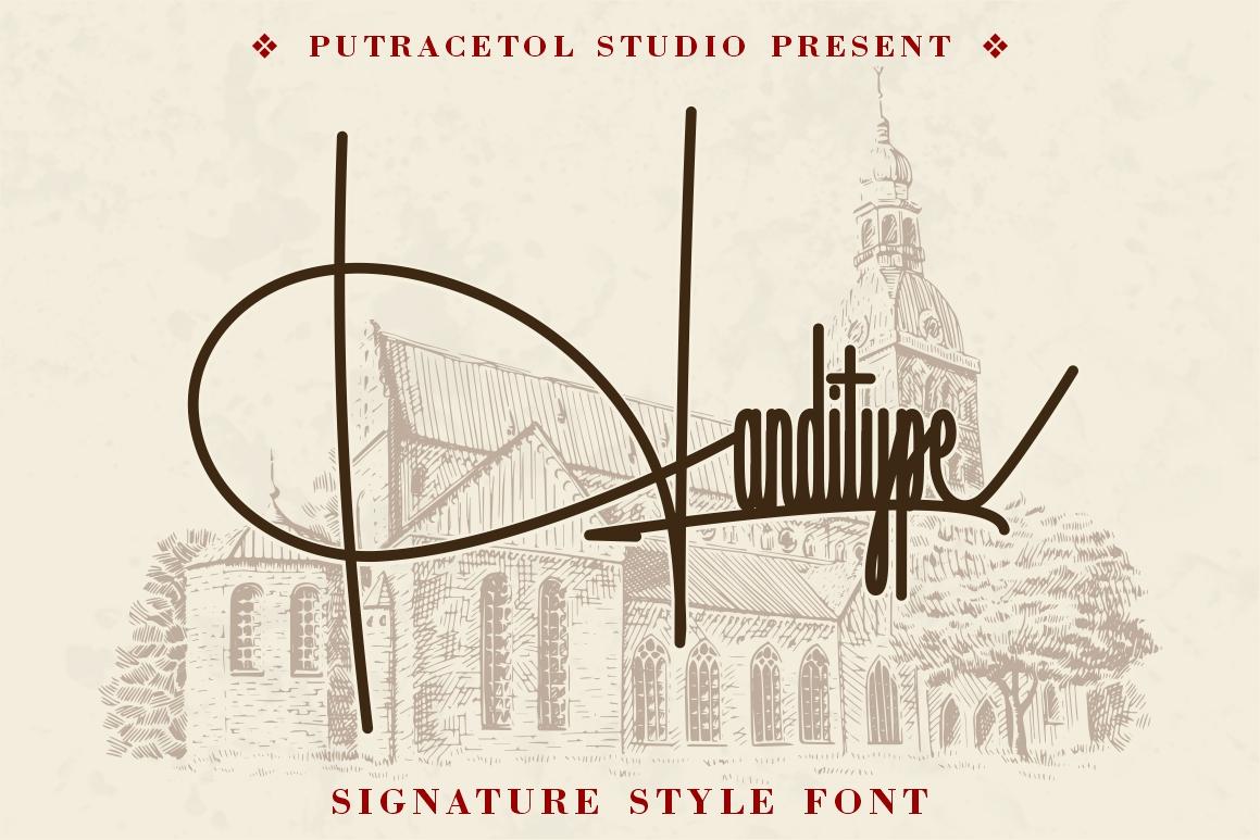 Handitype Font