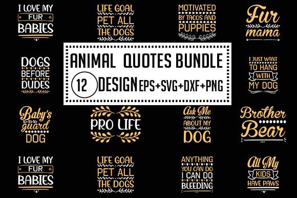 Animal  SVG Bundle 12 Design