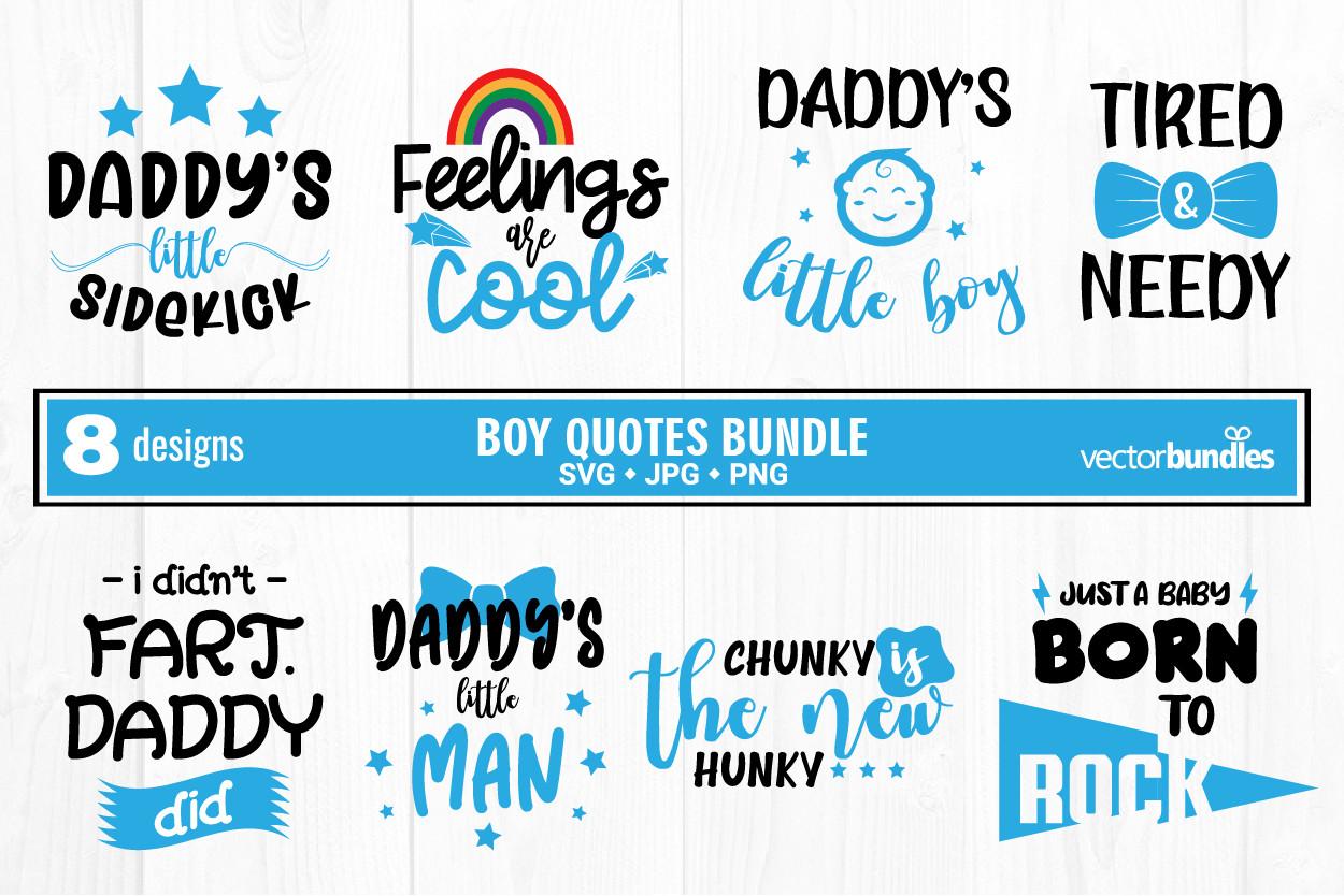 Baby Quotes Bundle Svg
