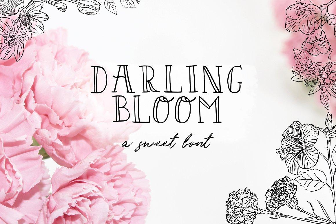 Darling Bloom Font