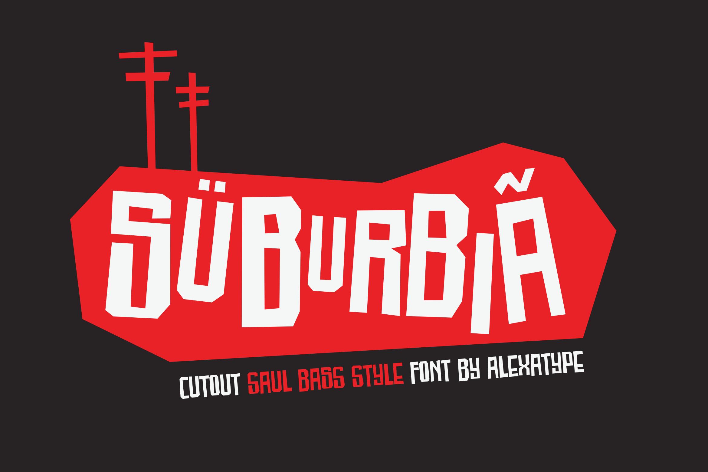 Suburbia Font