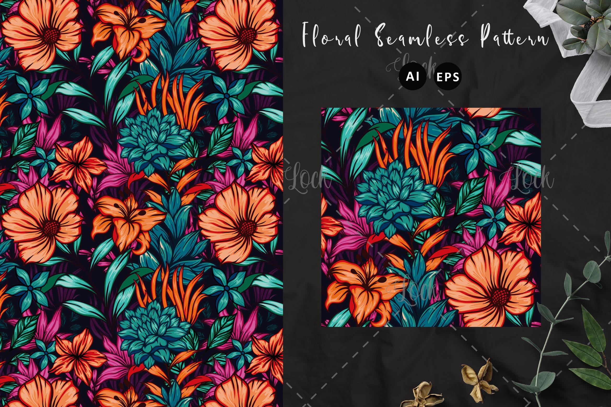 Floral Seamless Pattern