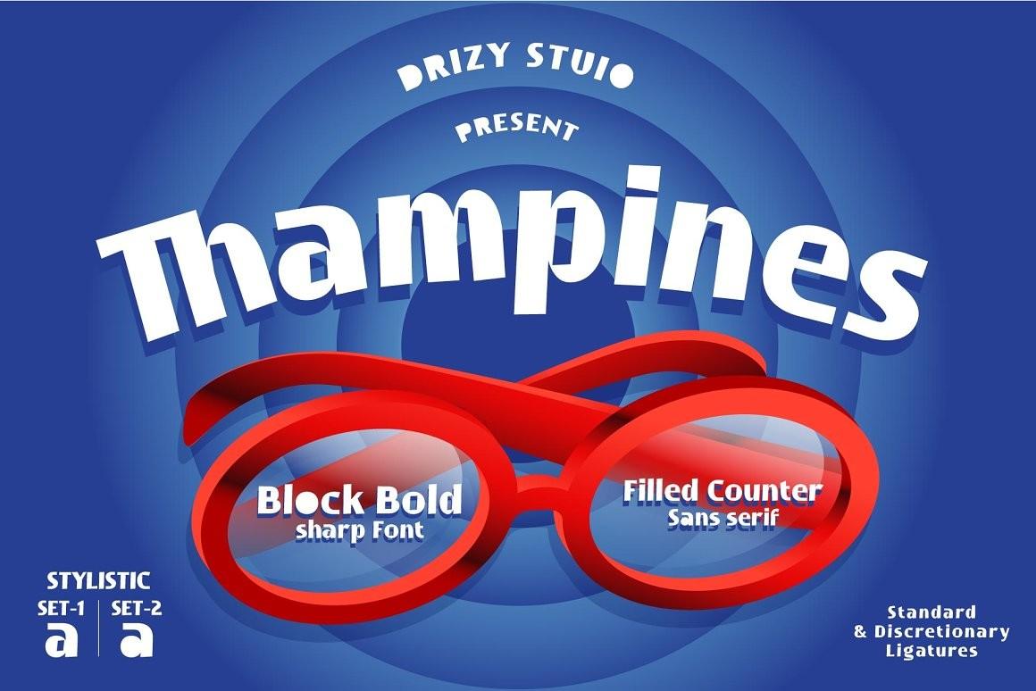 Thampines Font