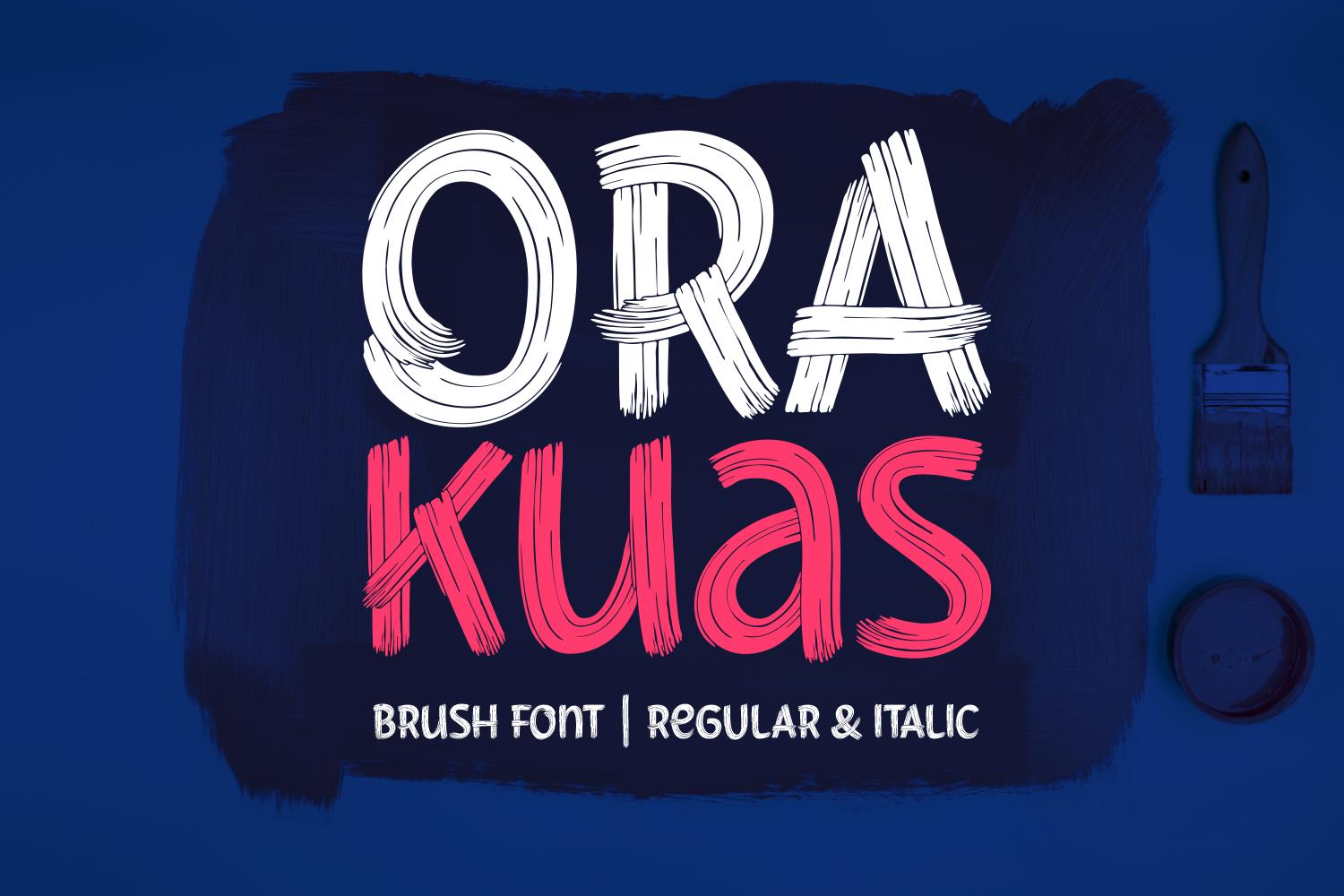 Ora Kuas Font