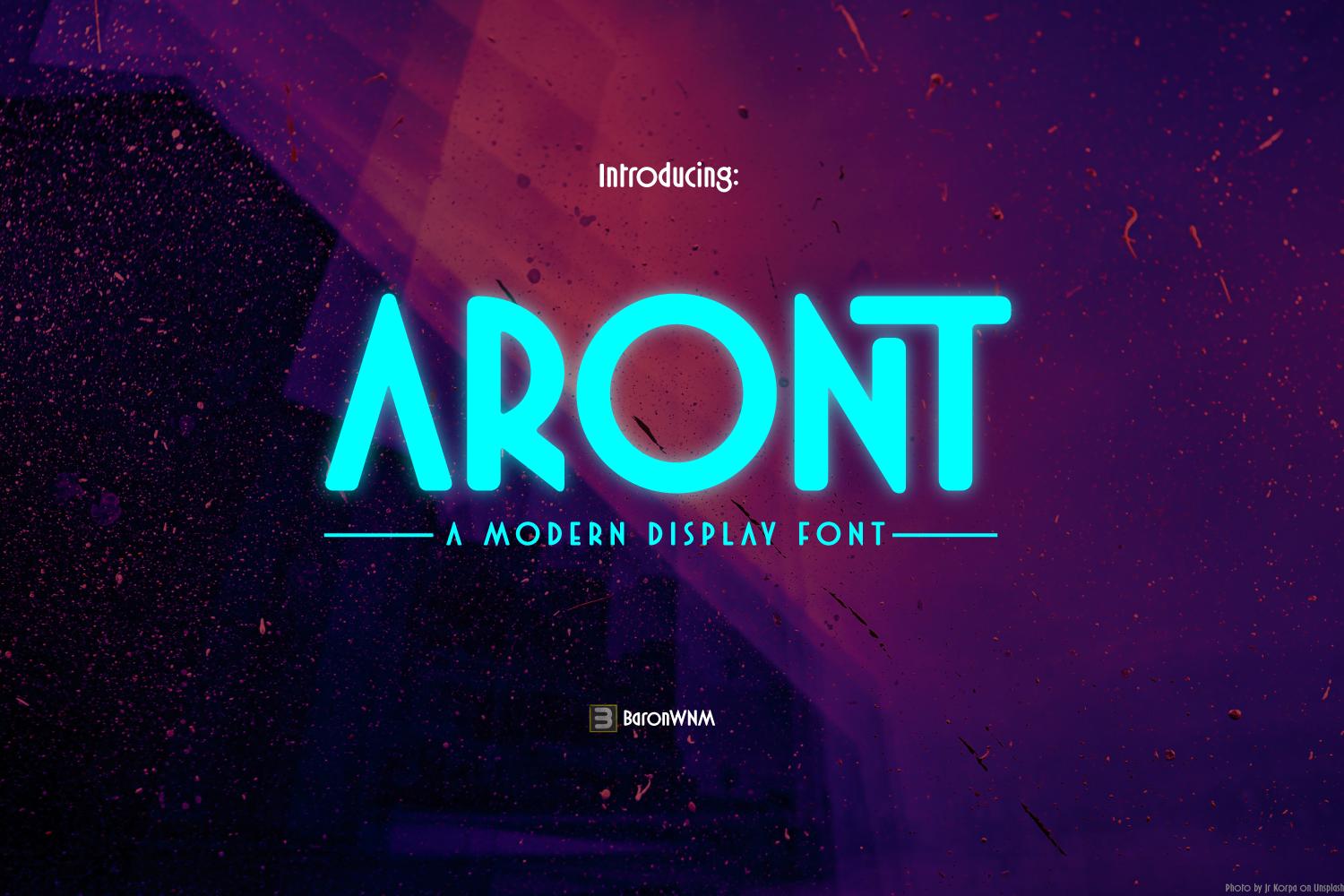 Aront Font