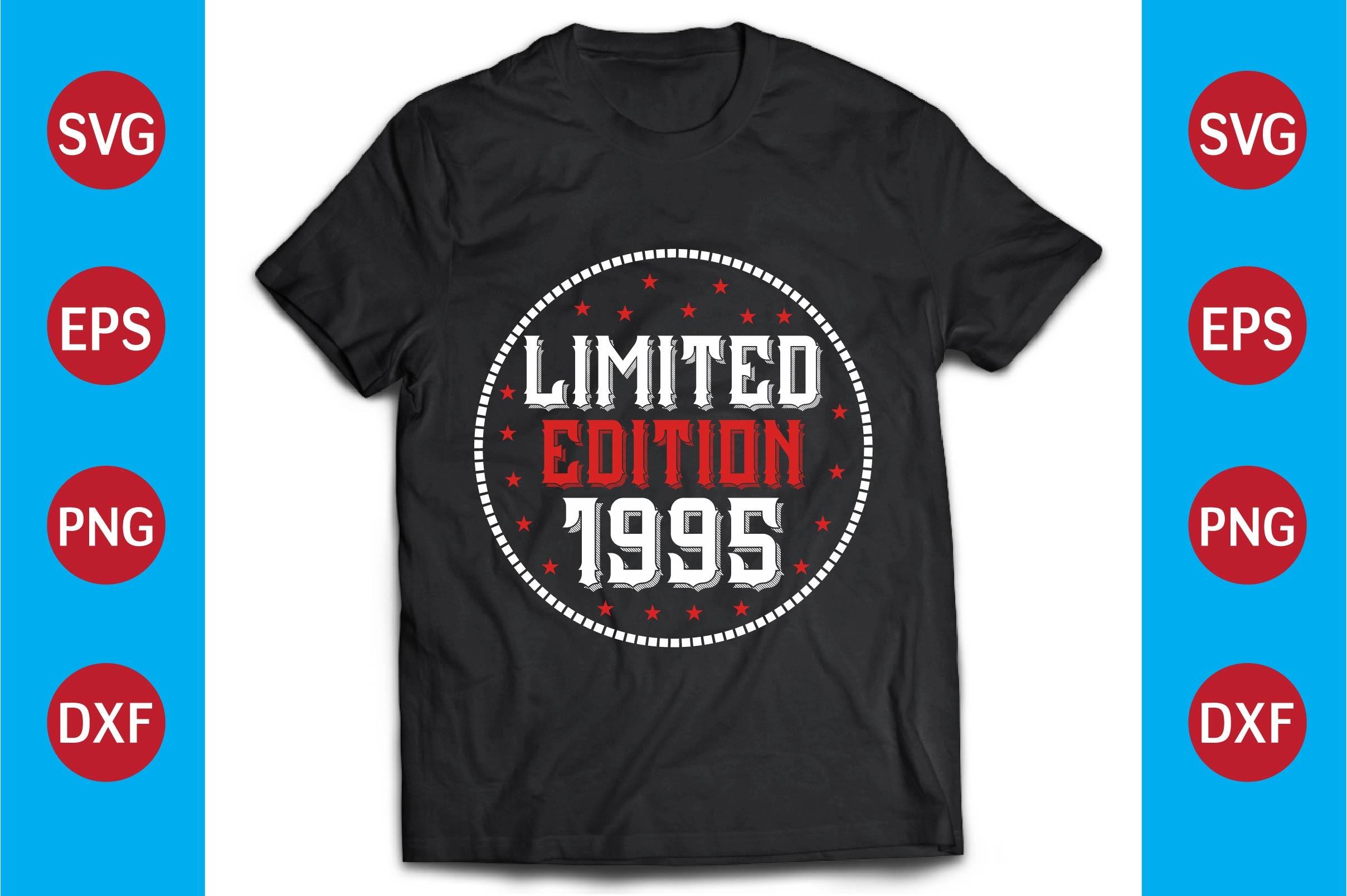 Limited Edition 1995    T-shirt Design