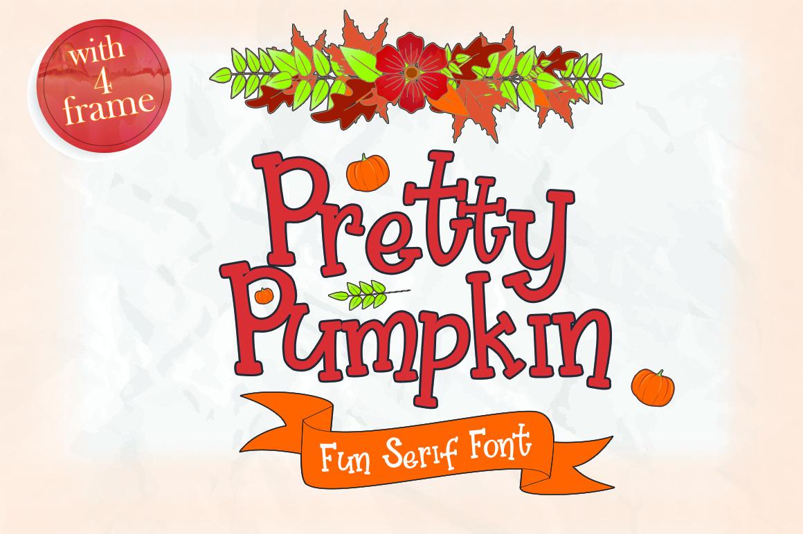 Pretty Pumpkin Font