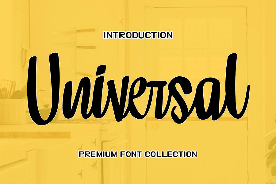 Universal Font