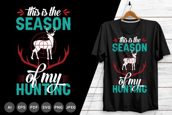 Hunting Deer T-shirt Design