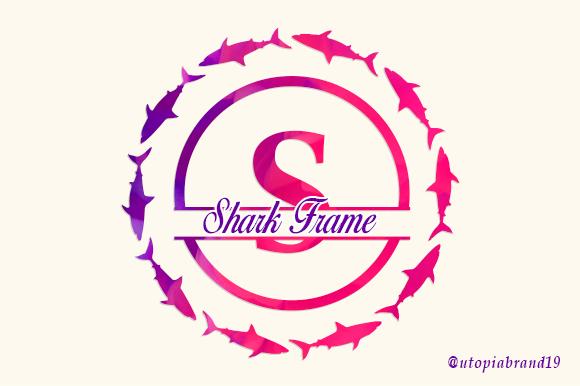 Shark Frame Monogram Font