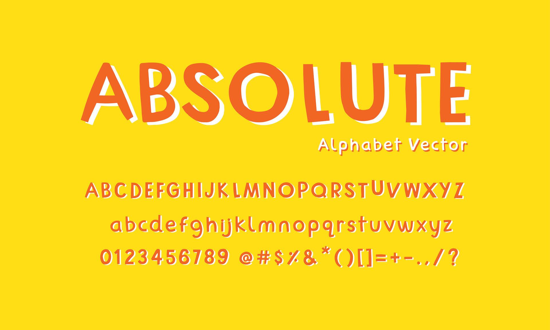 Absolute Alphabet Letter