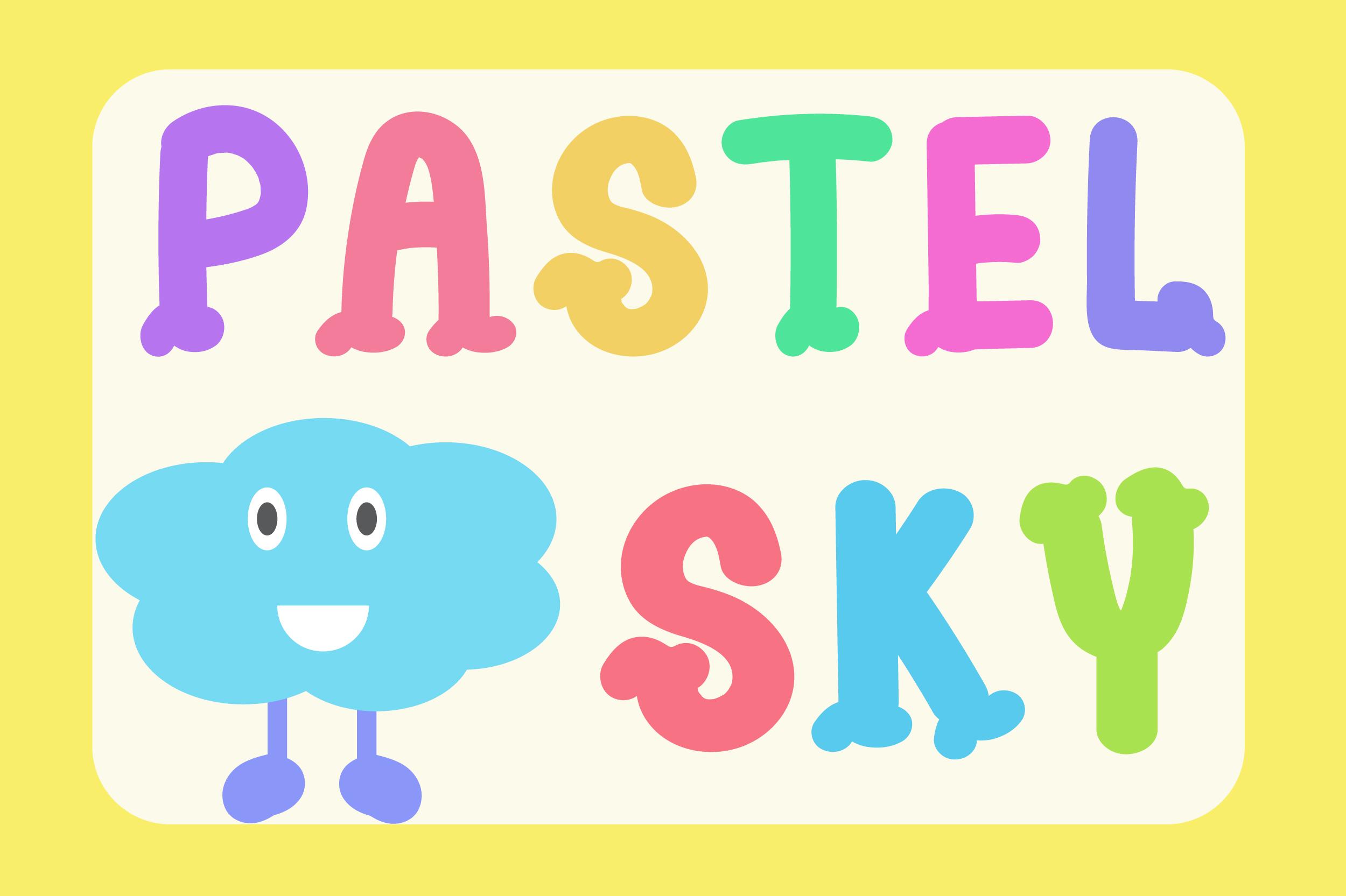 Pastel Sky Font