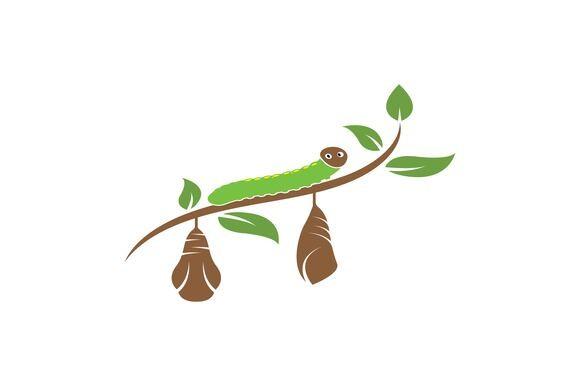 Cocoon Icon Vector Logo Design