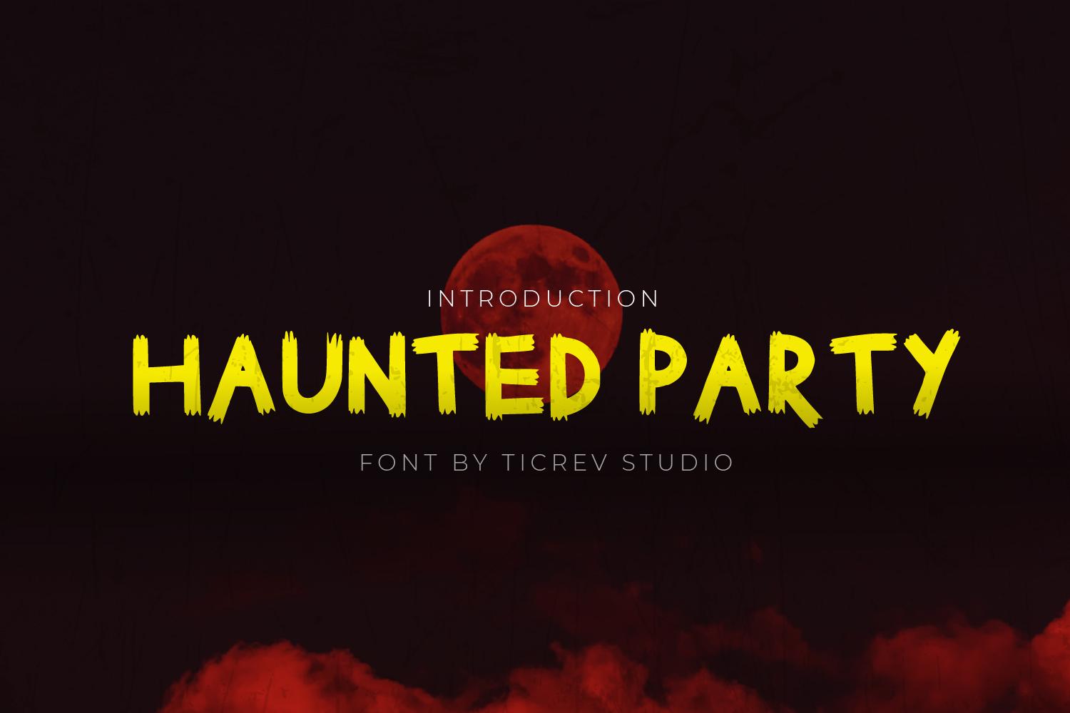 Haunted Party Font