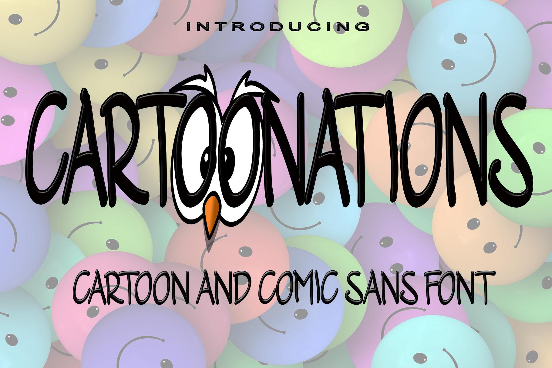 Cartoonations Font