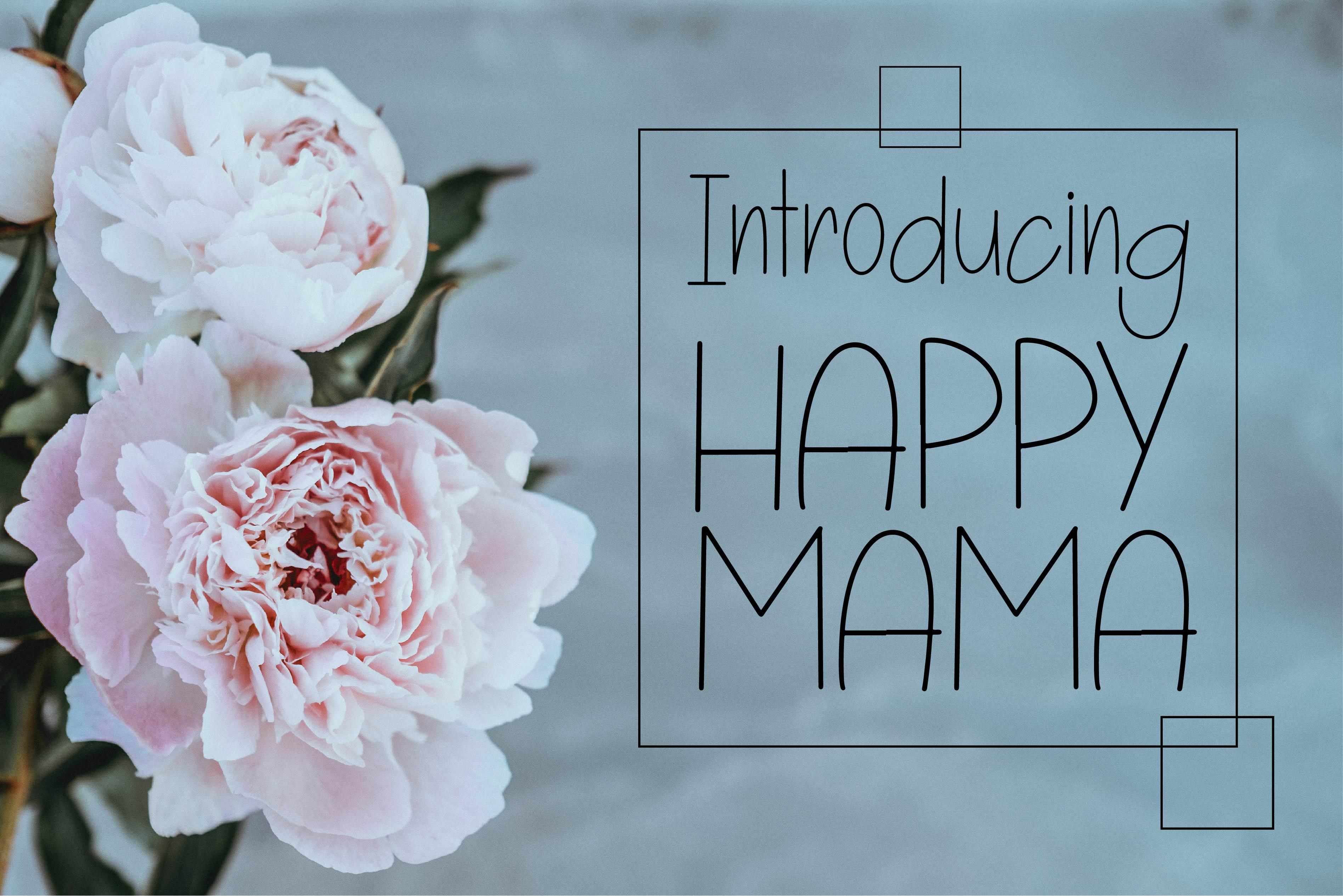 Happy Mama Font