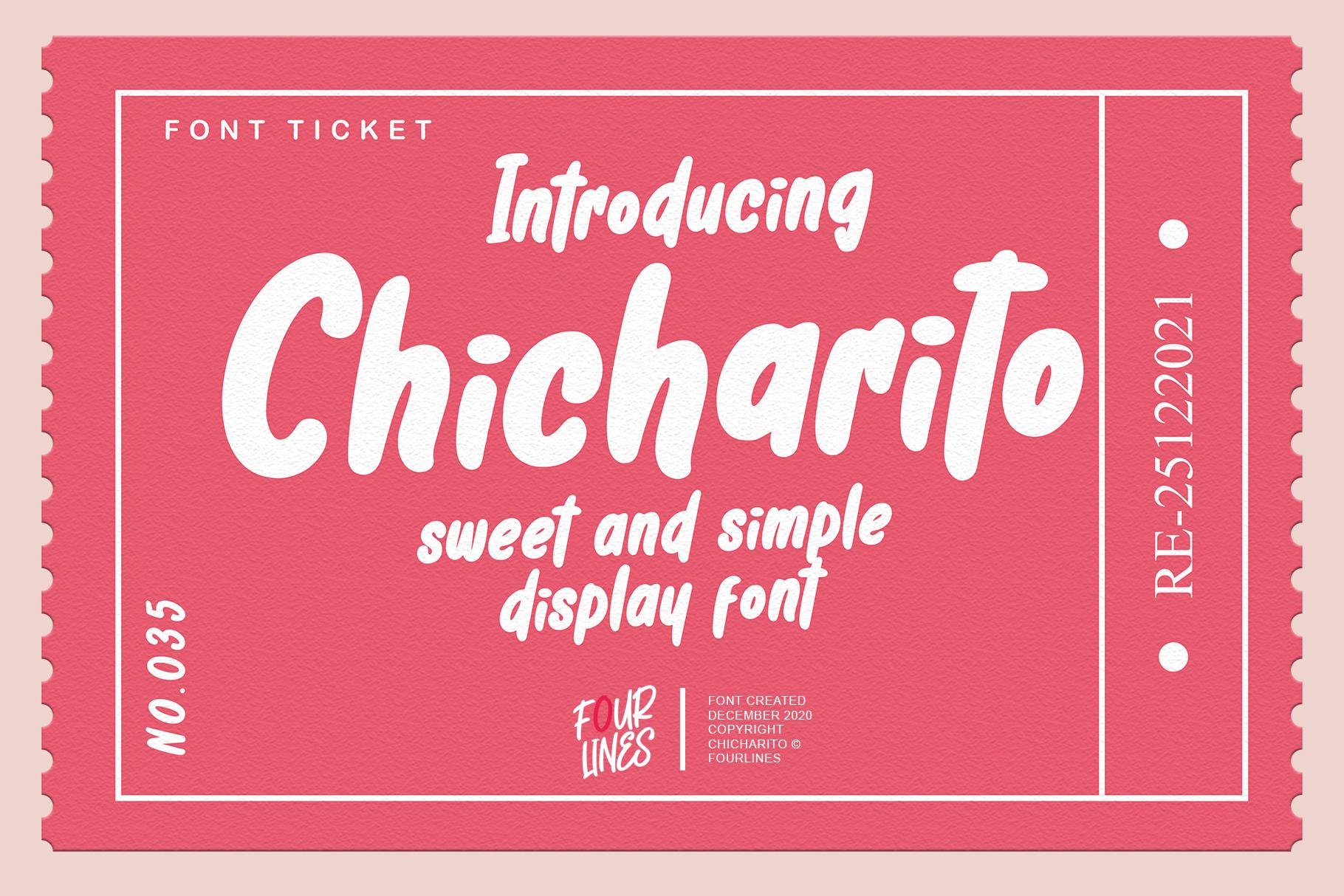 Chicharito Font