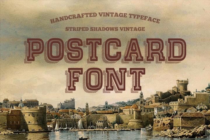Postcard Font