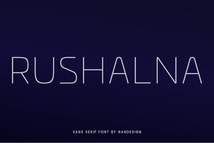 Rushalna Font