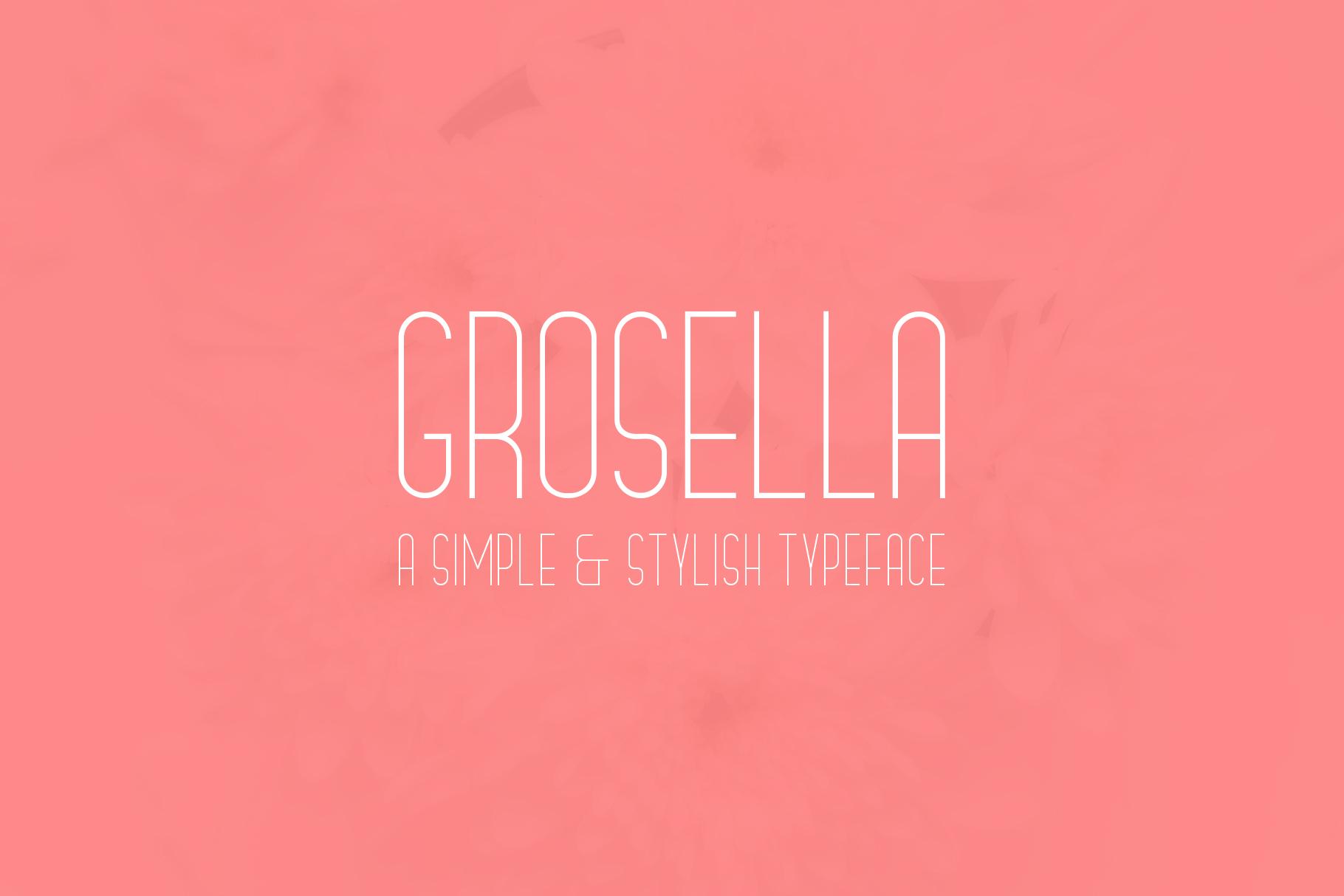 Grosella Font