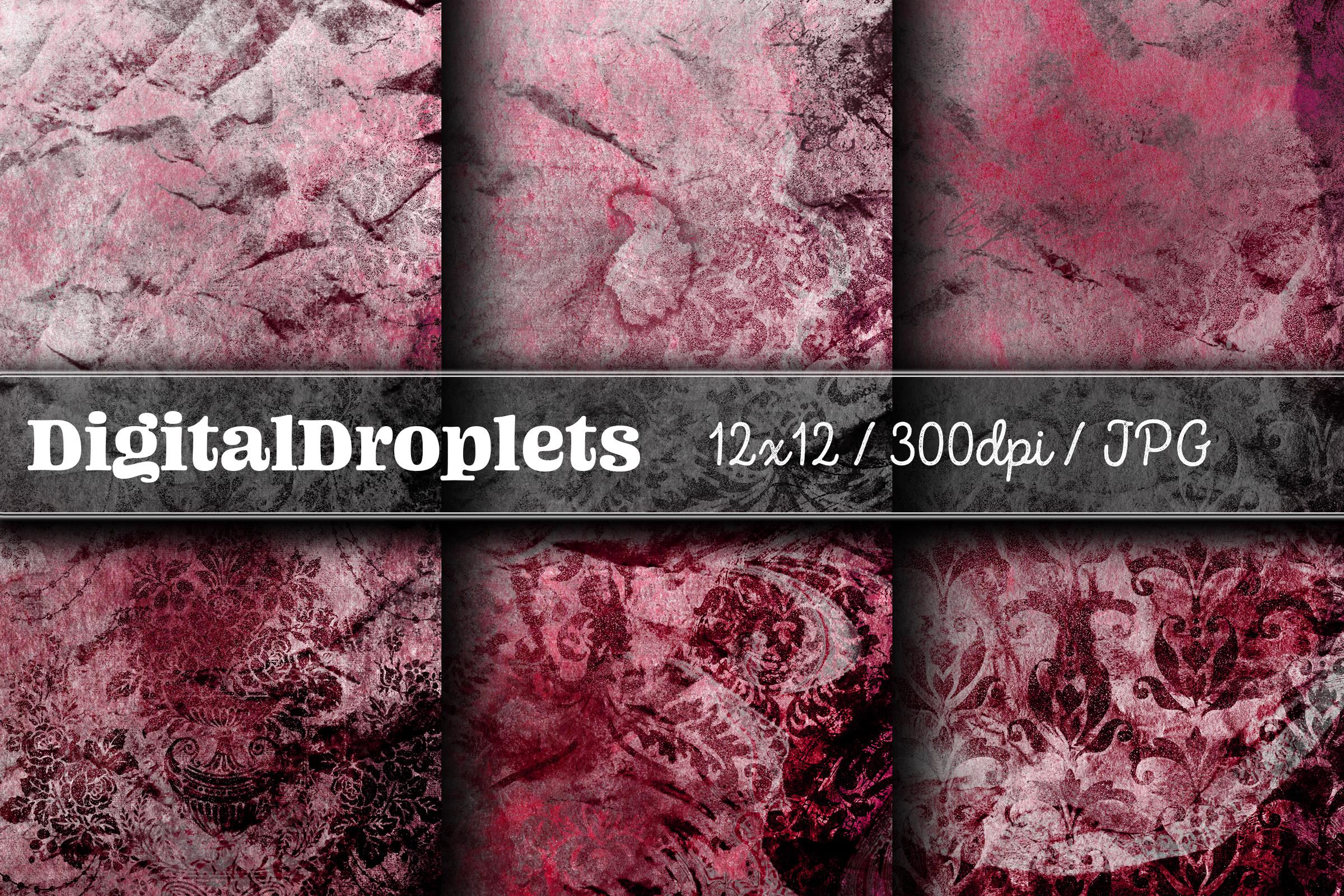 Antique Damask Prints | FREEBIE