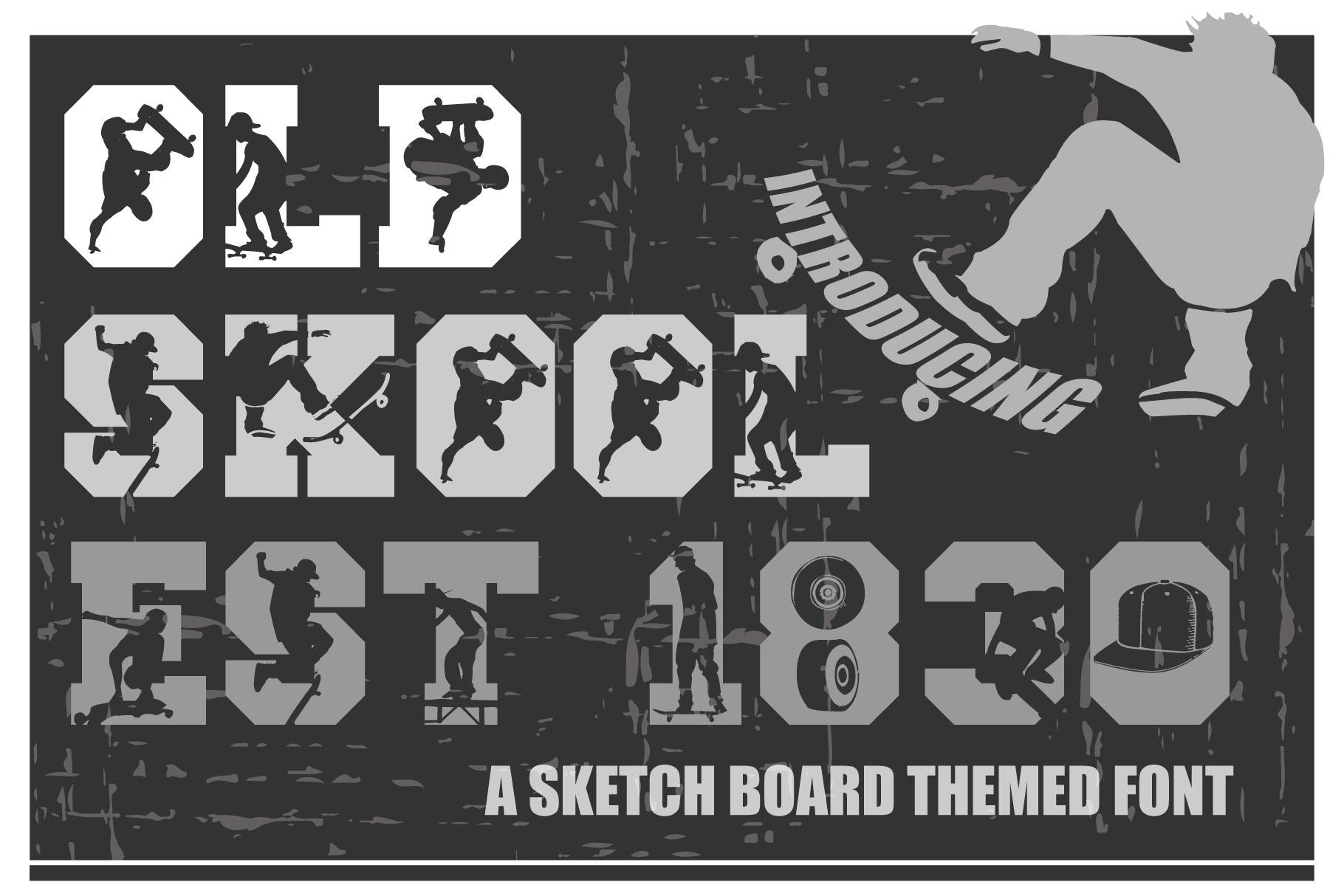 Old Skool Est.1830 Font