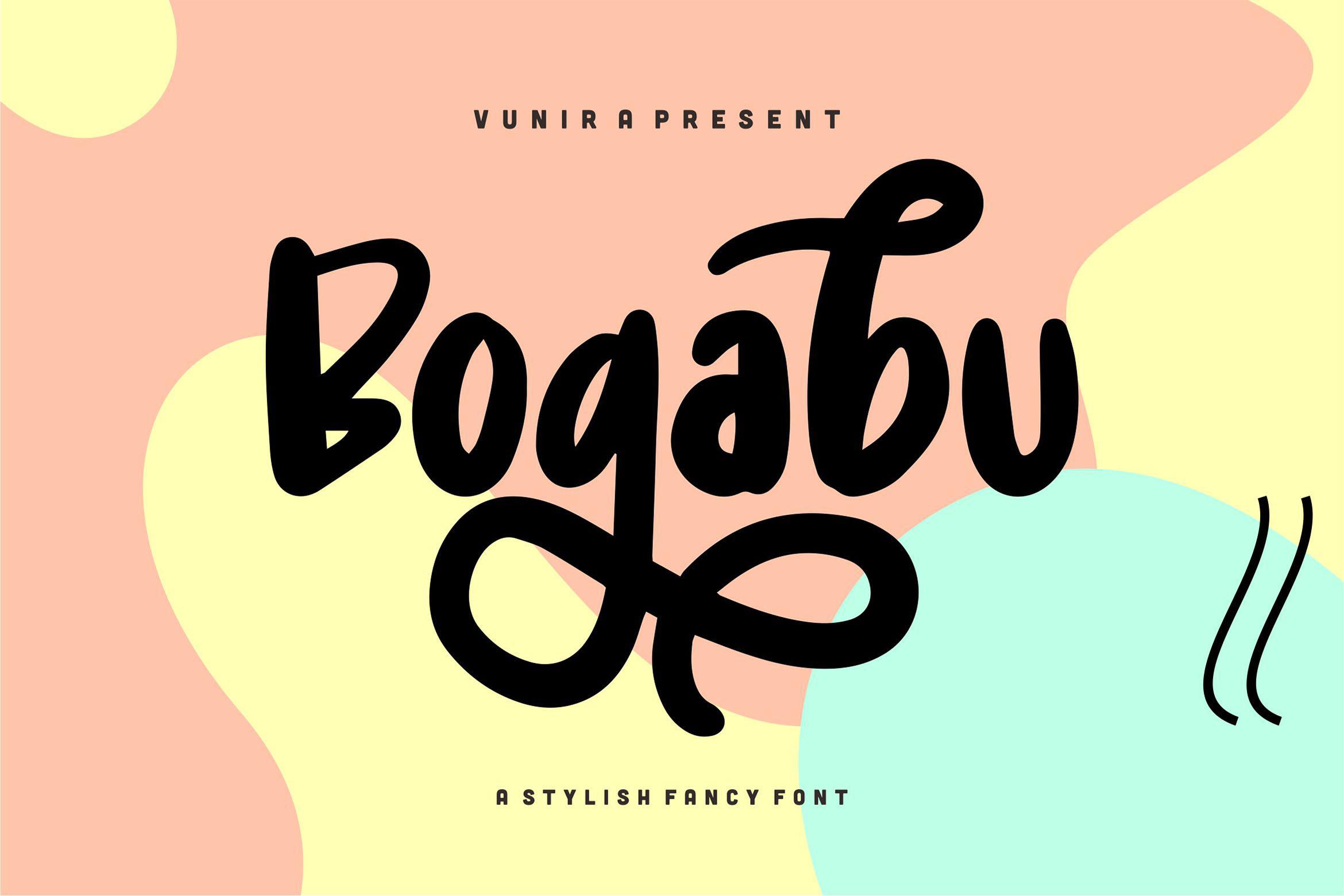 Bogabu Font