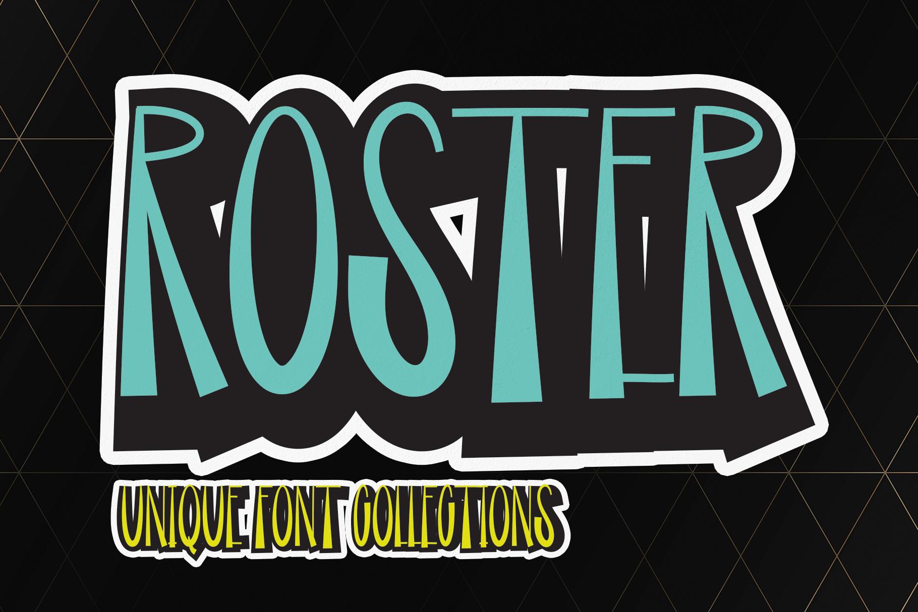 Roster Font