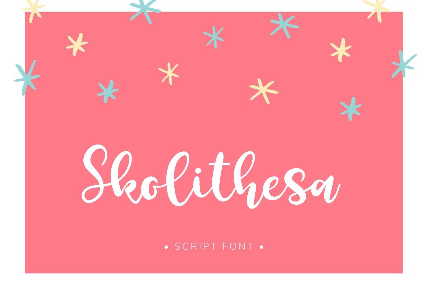 Skolithesa Font