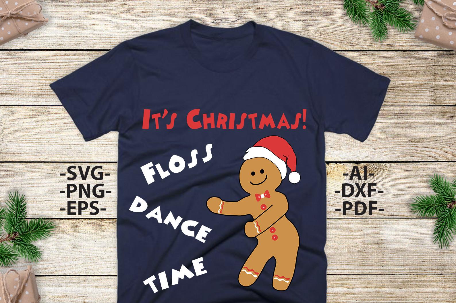 Hristmas Shirt SVG, Floss Dance Svg