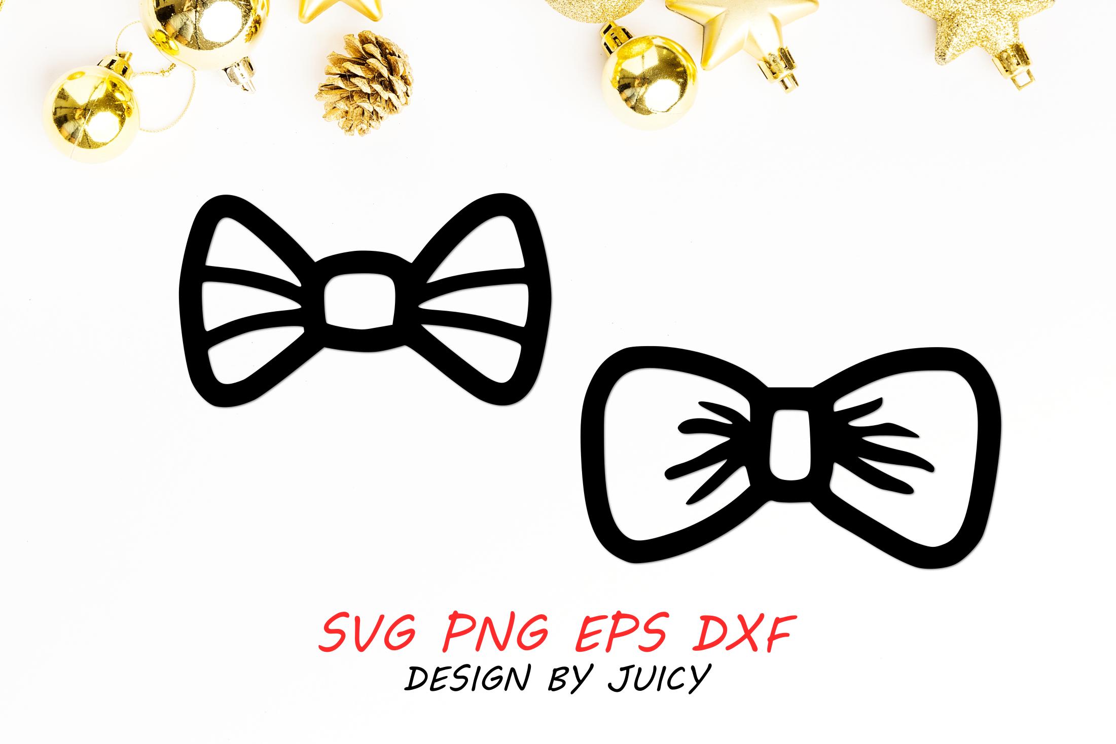 Tuxedo Bow Tie Svg Bundle, Ribbon Bow