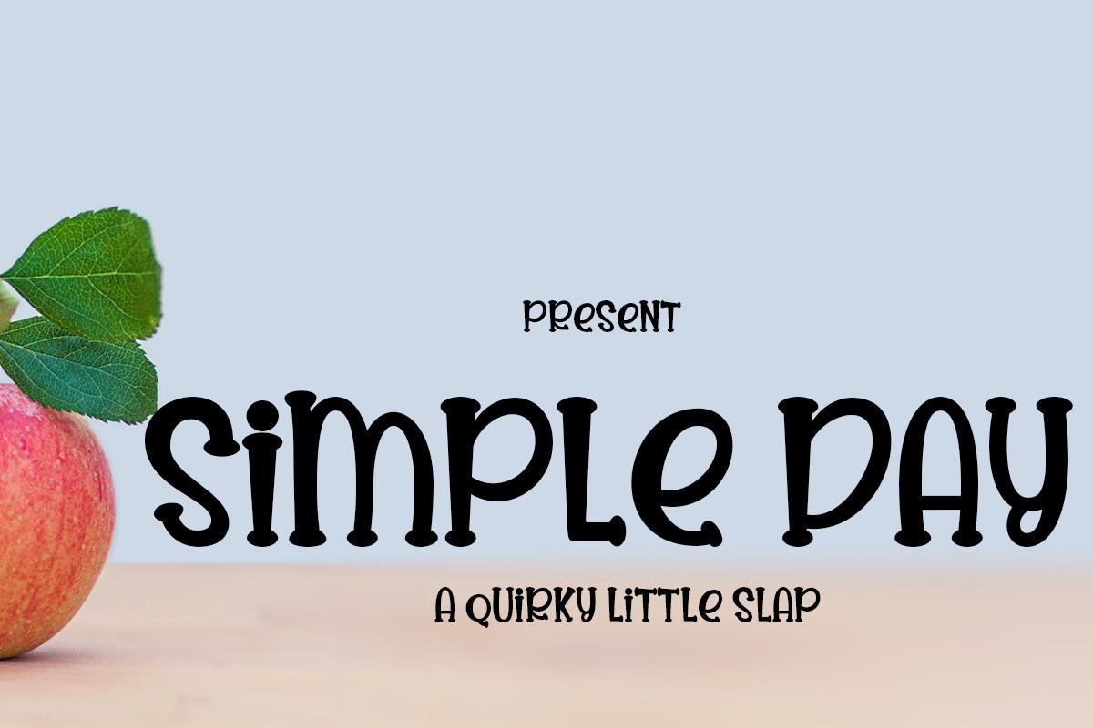 Simple Day Font