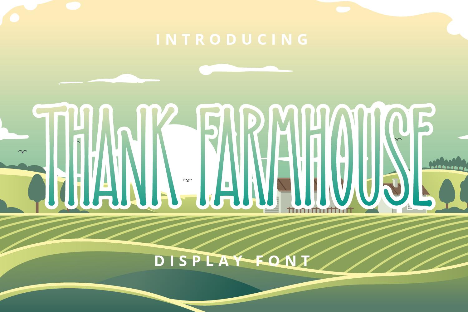 Thank Farmhouse Font