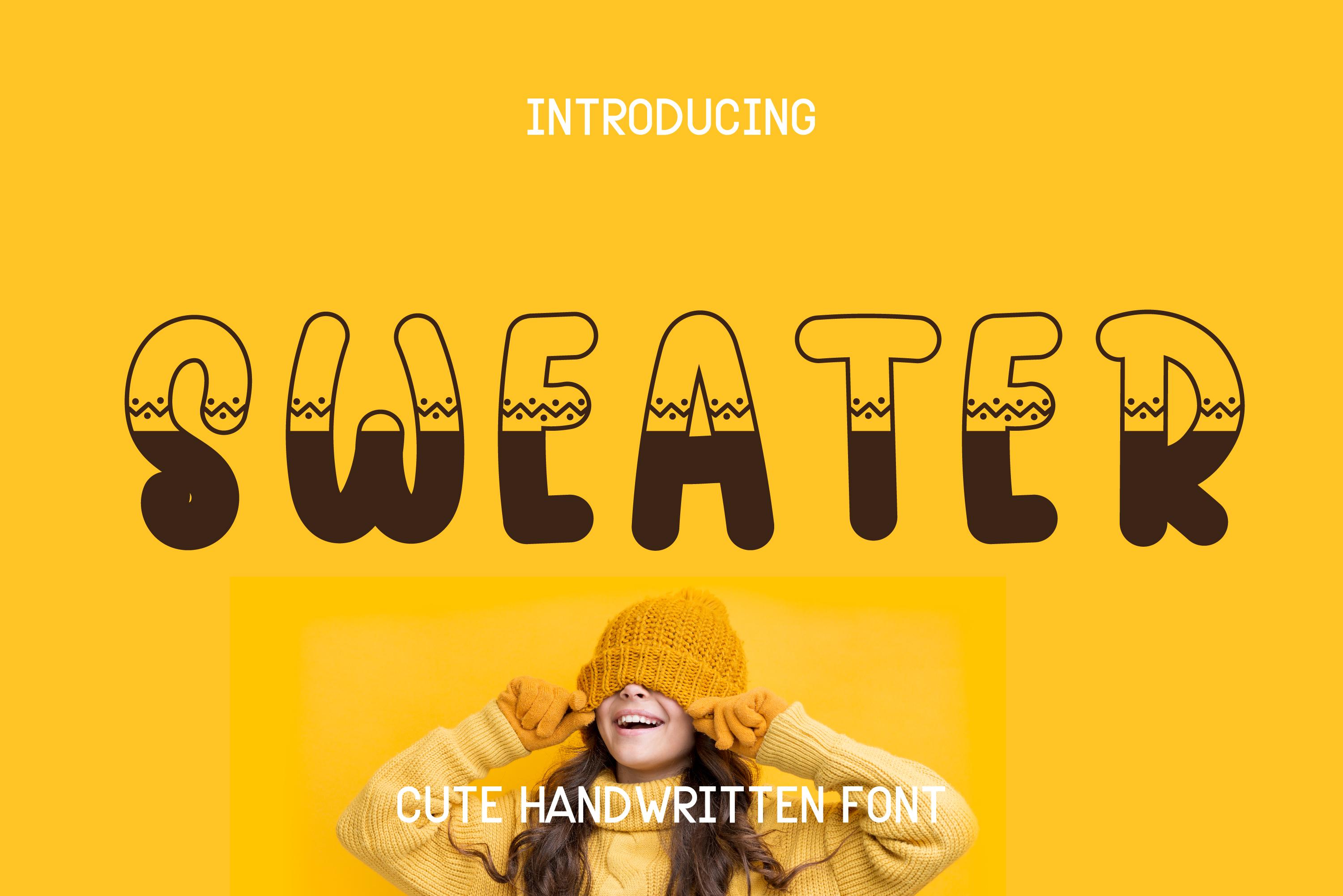 Sweater Font